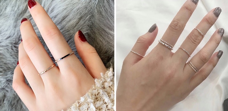  Nên chọn nhẫn có kích thước vừa phải